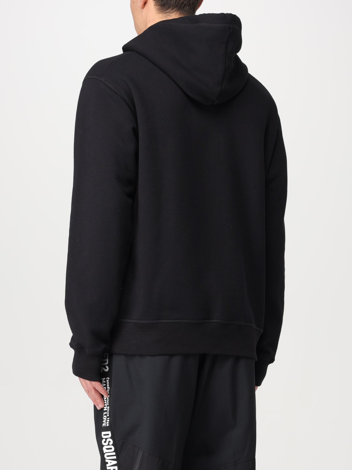 DSQUARED2 SUDADERA: Sudadera hombre Dsquared2, Negro - Img 3