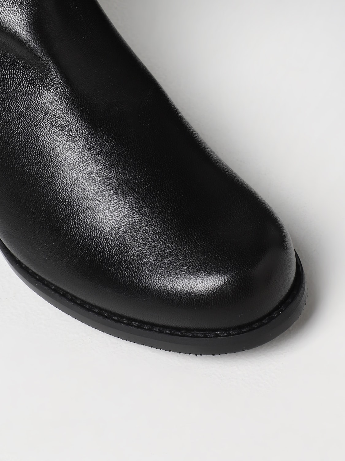 STUART WEITZMAN BOOTS: Stuart Weitzman 5050 boots in nappa leather and stretch knit, Black - Img 4