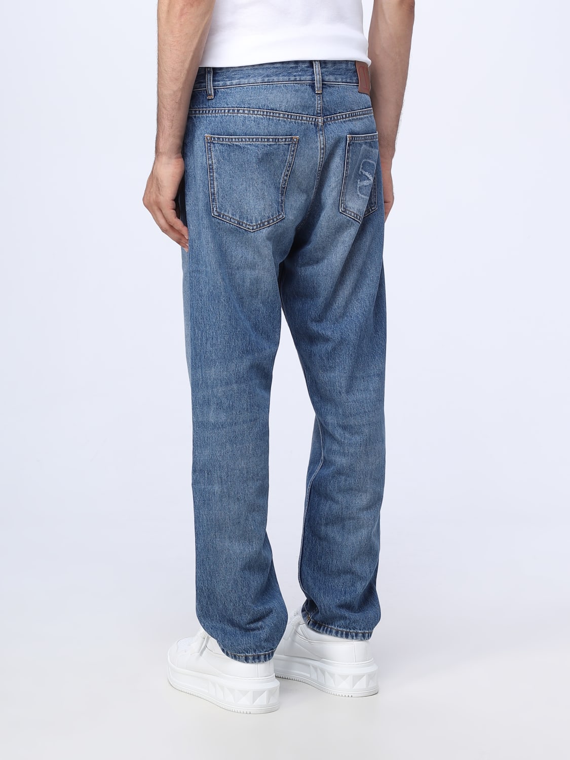 VALENTINO JEANS: Jeans homme Valentino, Denim - Img 3