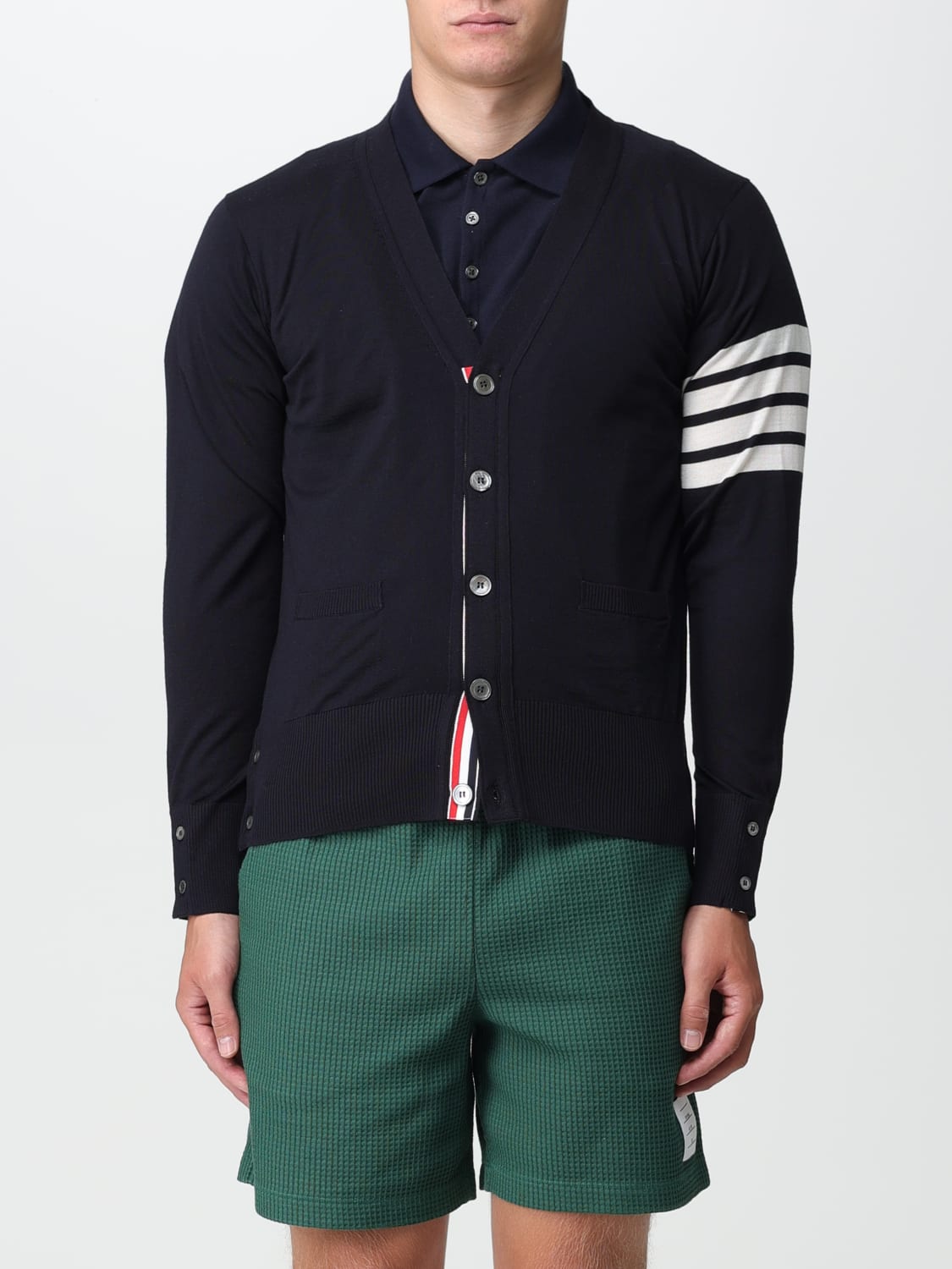 THOM BROWNE JUMPER: Jumper men Thom Browne, Navy - Img 1