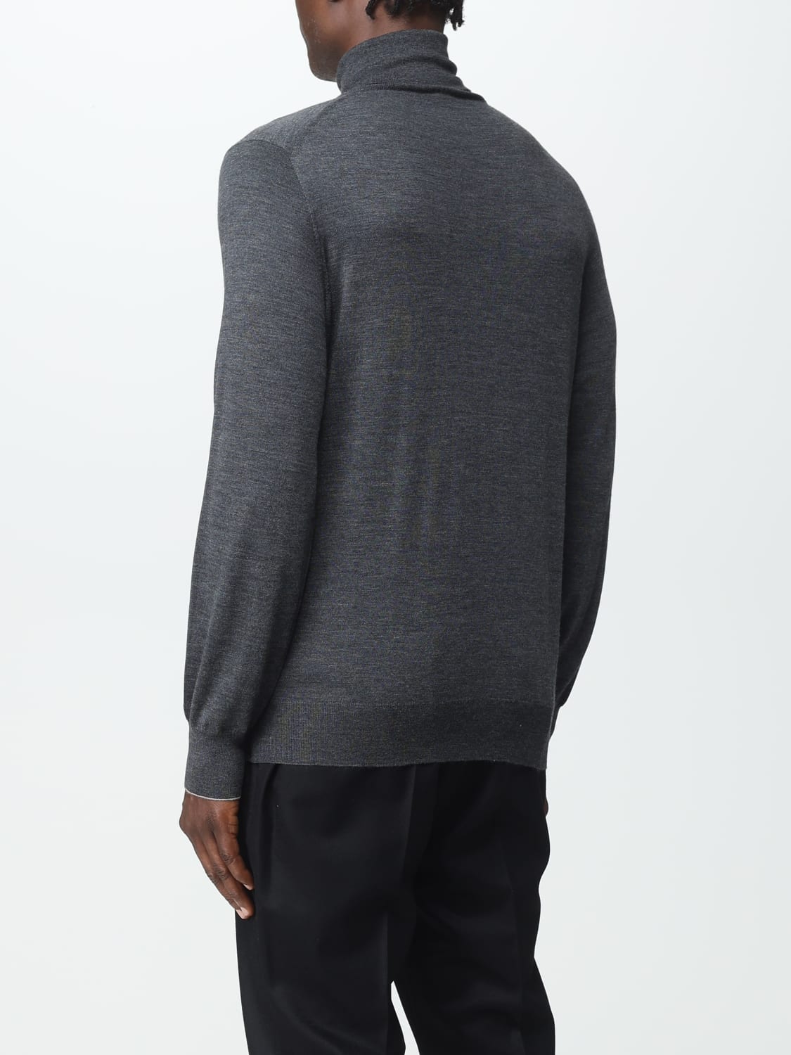 BRUNELLO CUCINELLI SWEATER: Sweater men Brunello Cucinelli, Charcoal - Img 2