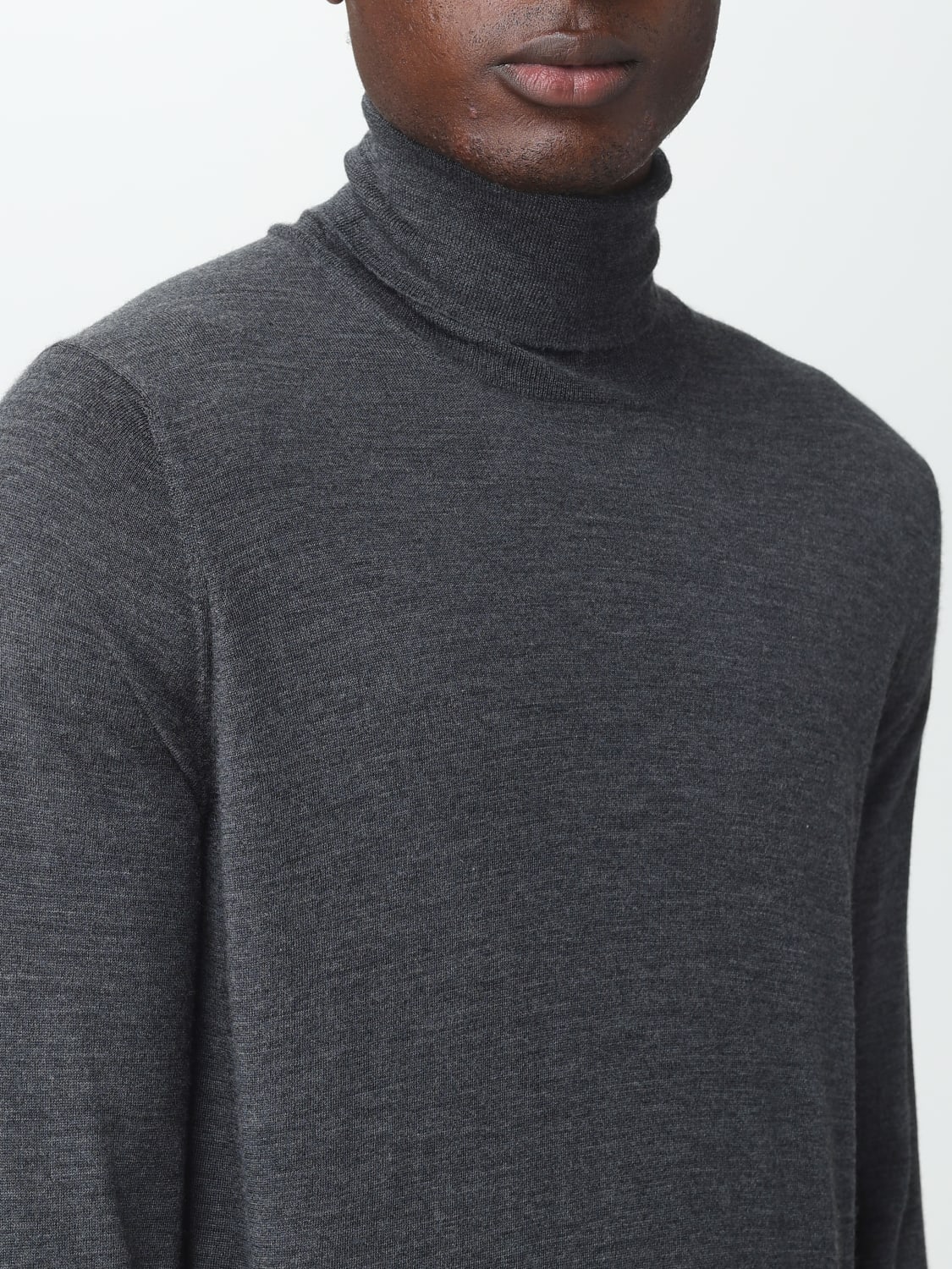 BRUNELLO CUCINELLI SWEATER: Sweater men Brunello Cucinelli, Charcoal - Img 4