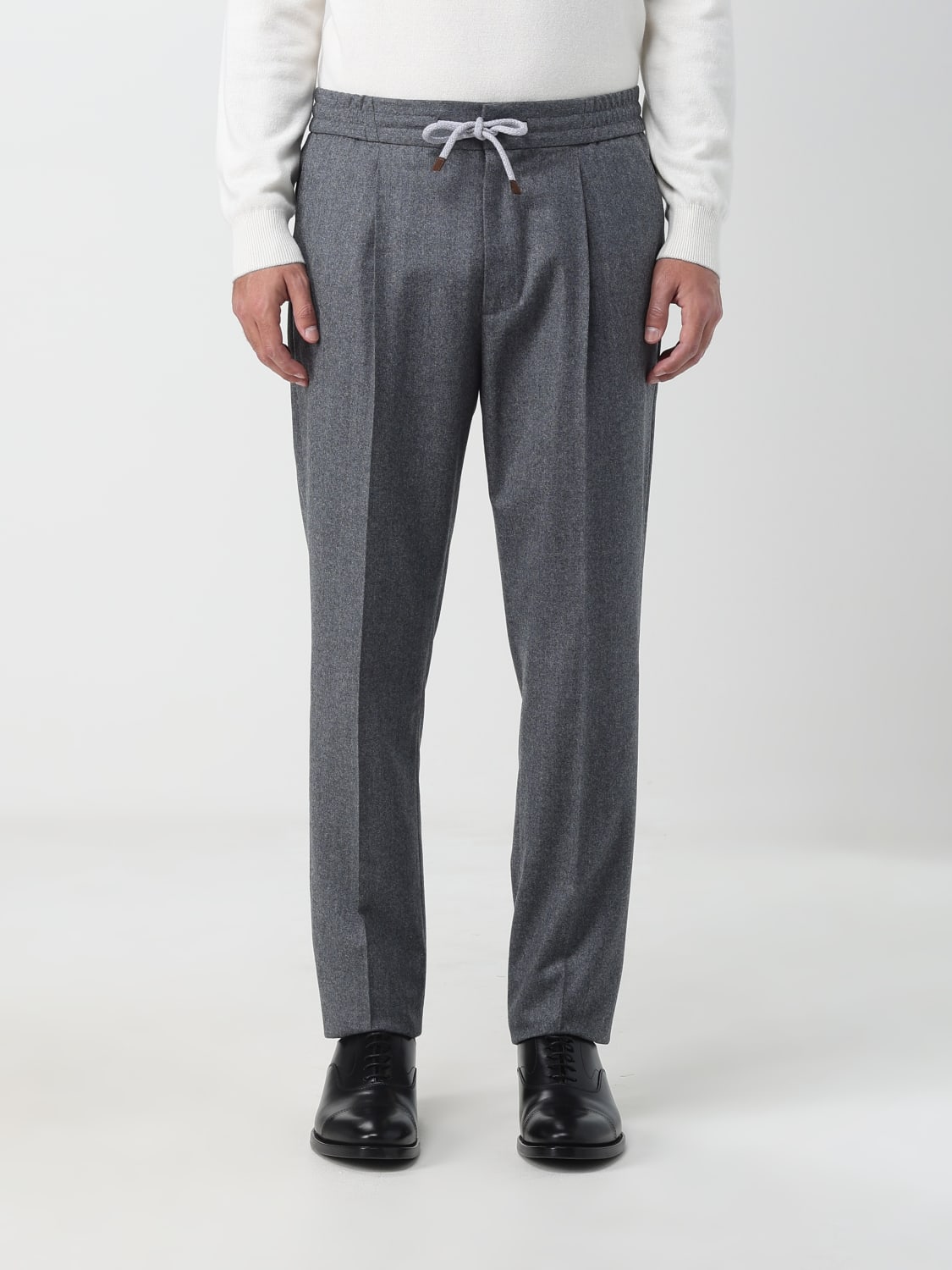 BRUNELLO CUCINELLI PANTALÓN: Pantalón hombre Brunello Cucinelli, Gris - Img 1