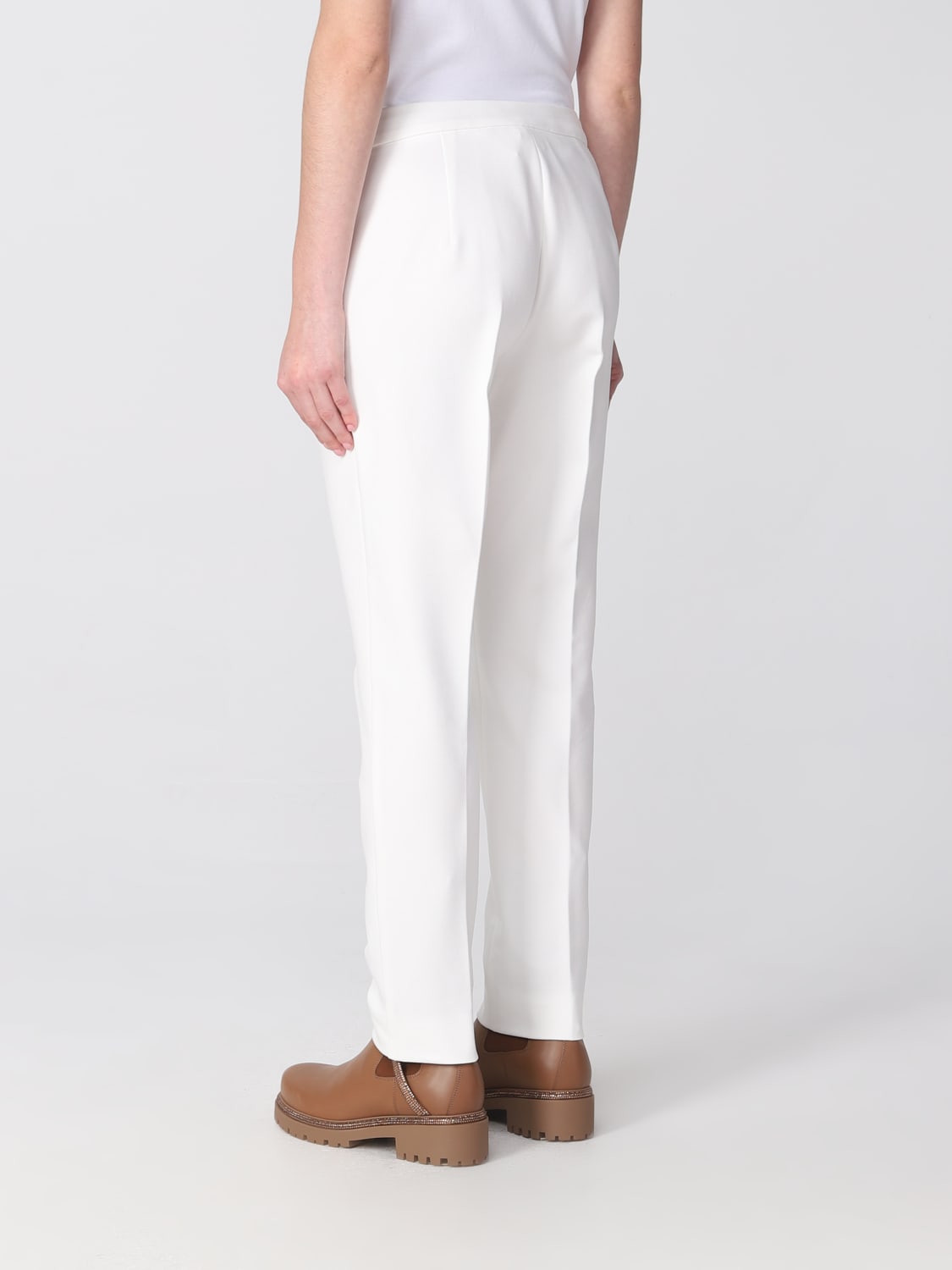 MAX MARA HOSE: Hose damen Max Mara, Weiß - Img 3