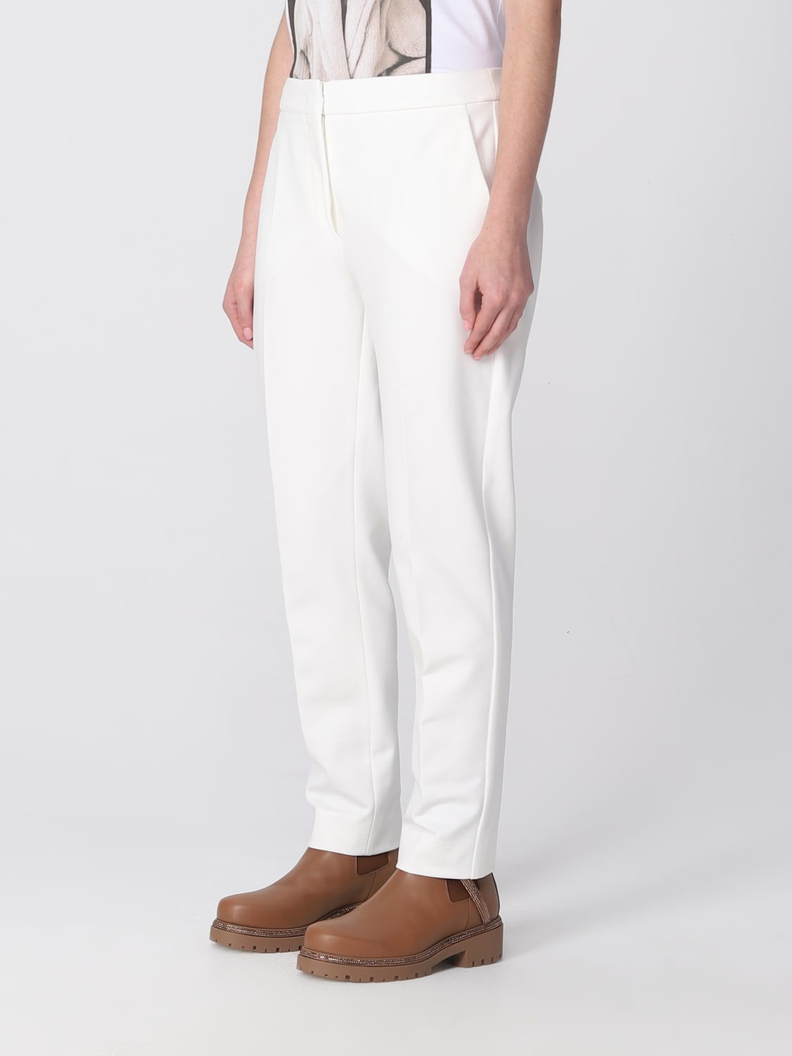 MAX MARA HOSE: Hose damen Max Mara, Weiß - Img 4