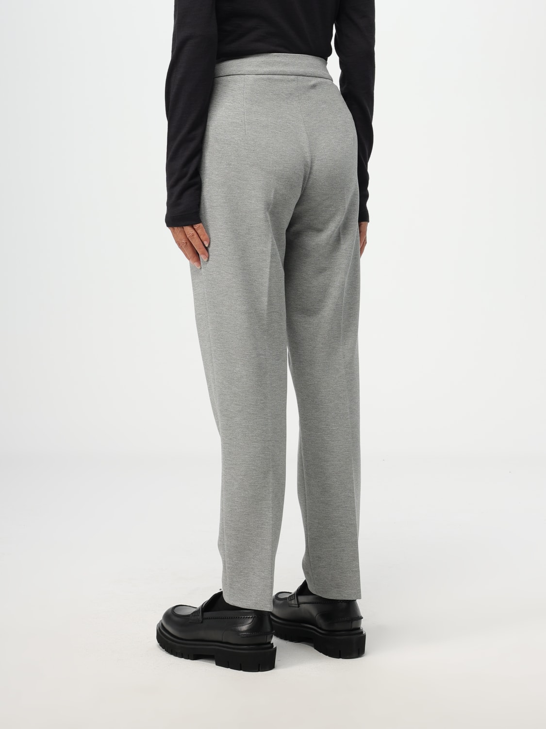 MAX MARA PANTALON: Pantalon femme Max Mara, Gris - Img 3
