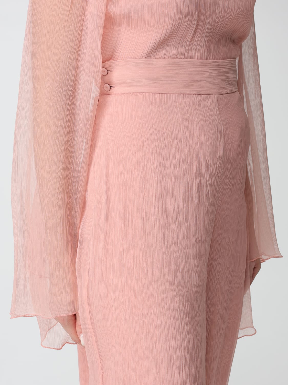 MAX MARA PANTS: Max Mara silk pants, Pink - Img 5