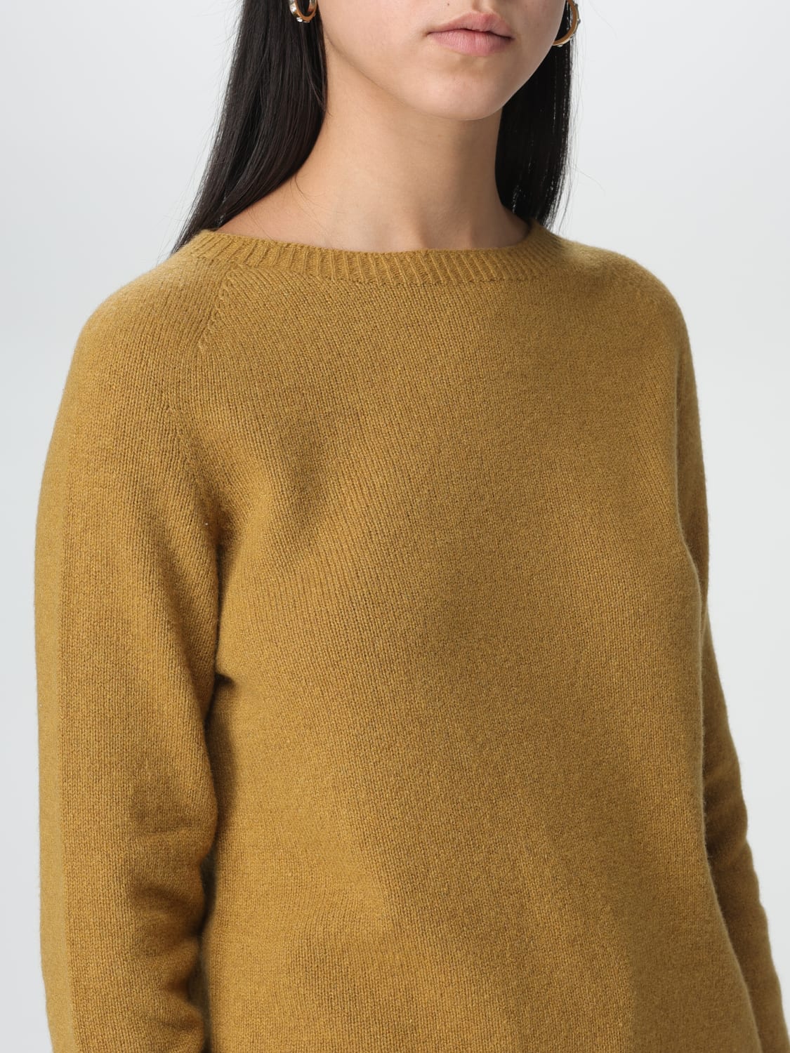 'S MAX MARA SWEATER: S Max Mara sweater in wool and cashmere, Mustard - Img 5