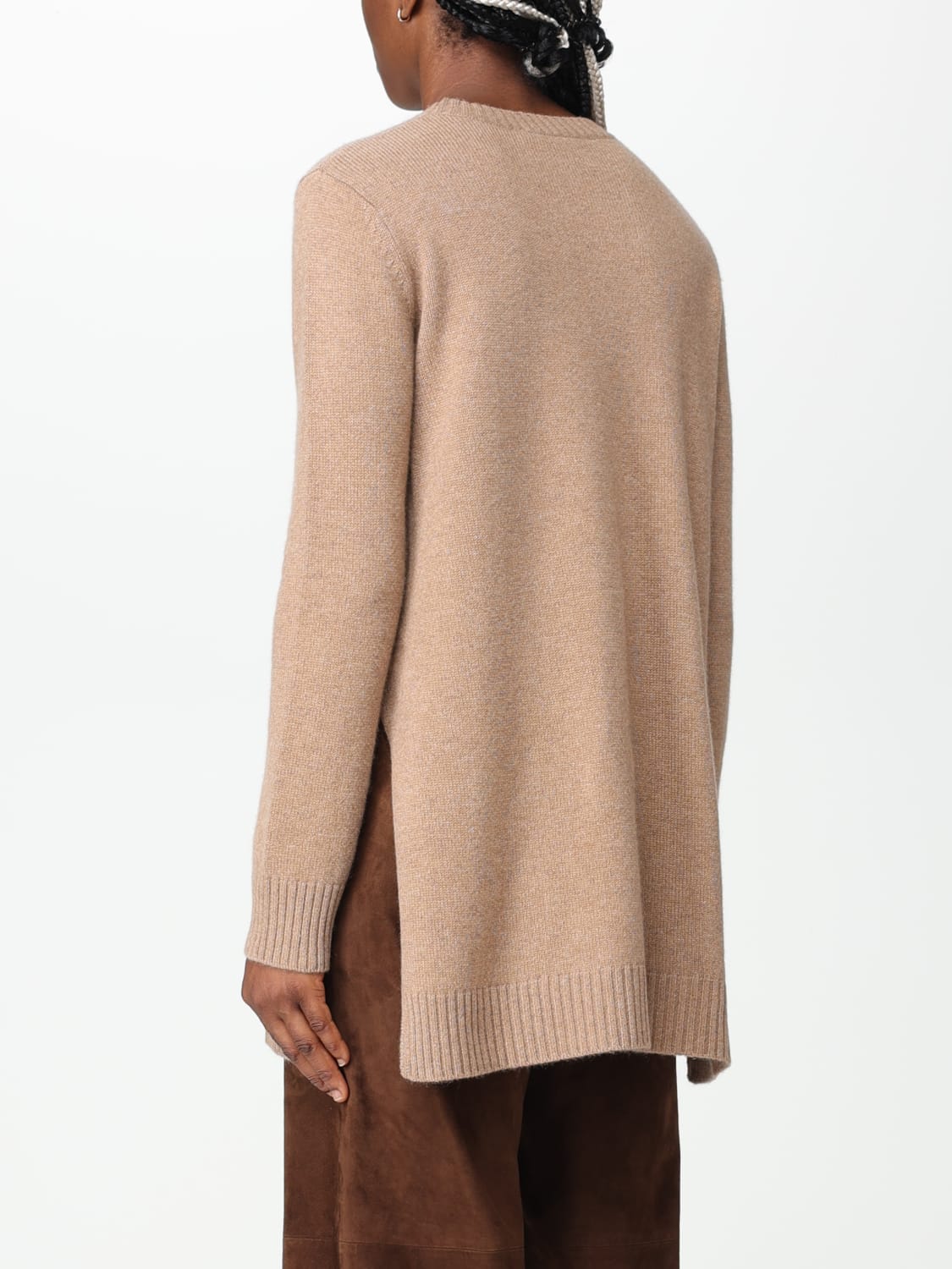 MAX MARA SWEATER: Max Mara cashmere sweater, Camel - Img 2