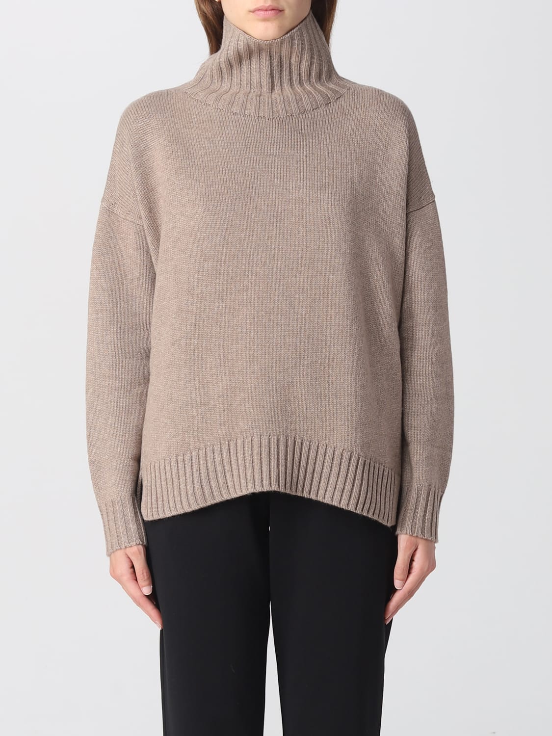 Max Mara Outlet: Pullover damen - Taubengrau | Max Mara Pullover 