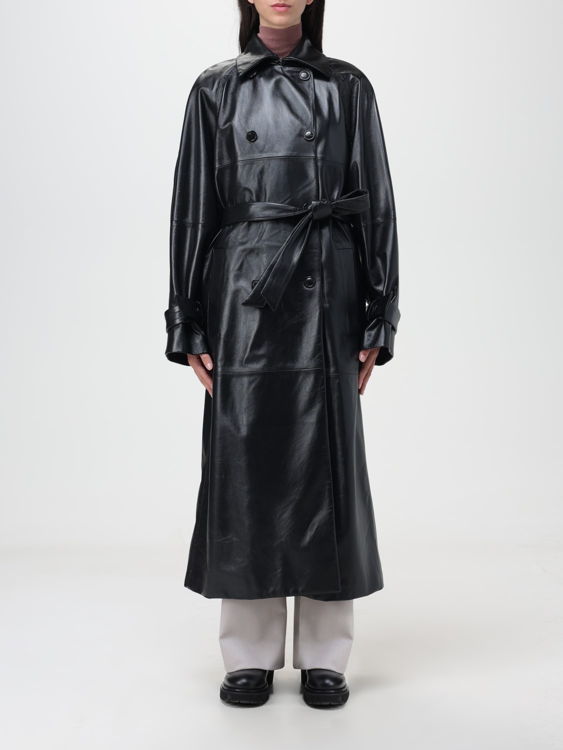 MAX MARA JACKET: Coat woman Max Mara, Black - Img 1