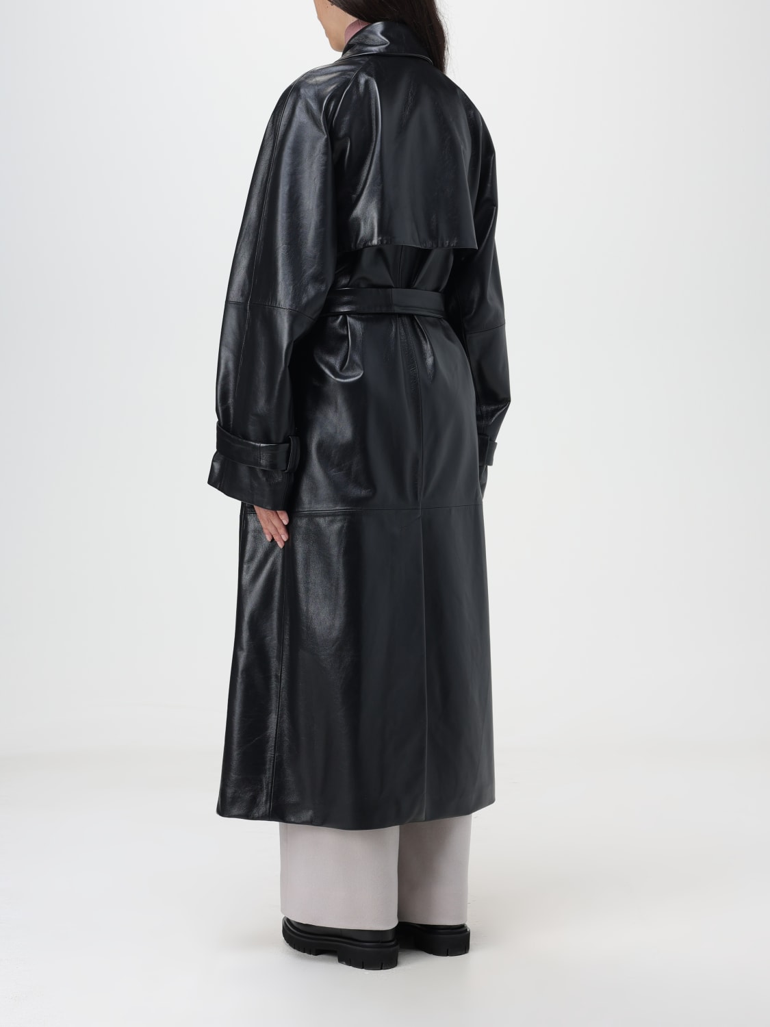 MAX MARA JACKET: Coat woman Max Mara, Black - Img 2