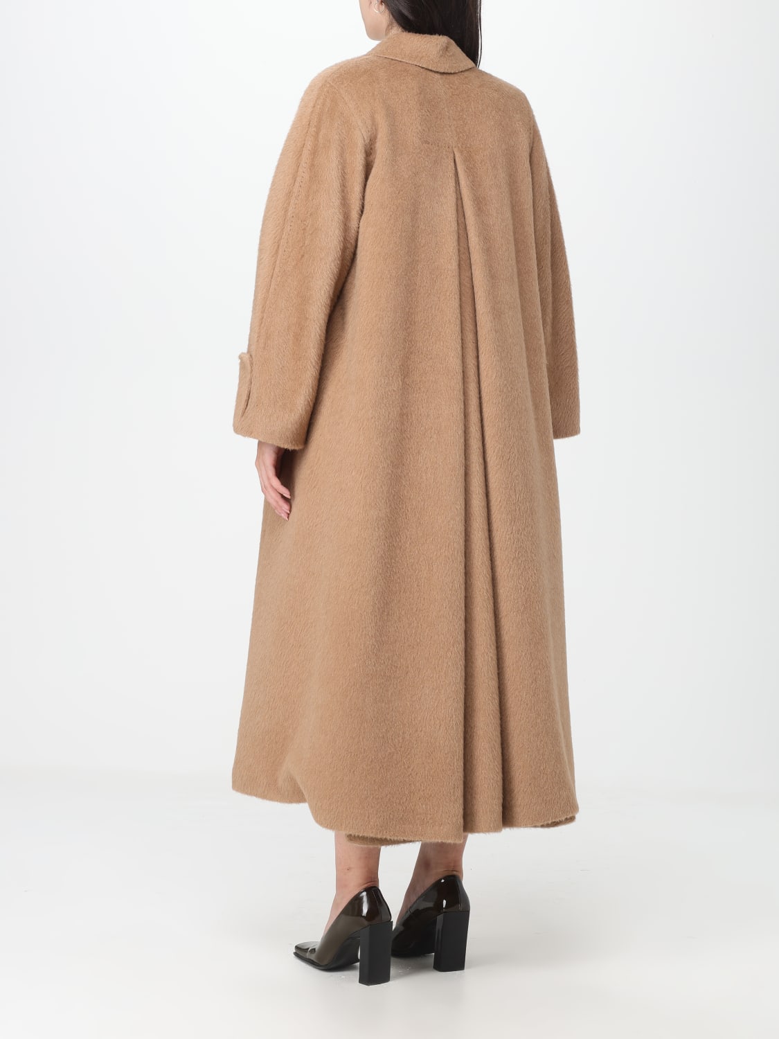 MAX MARA COAT: Max Mara wool coat, Camel - Img 3