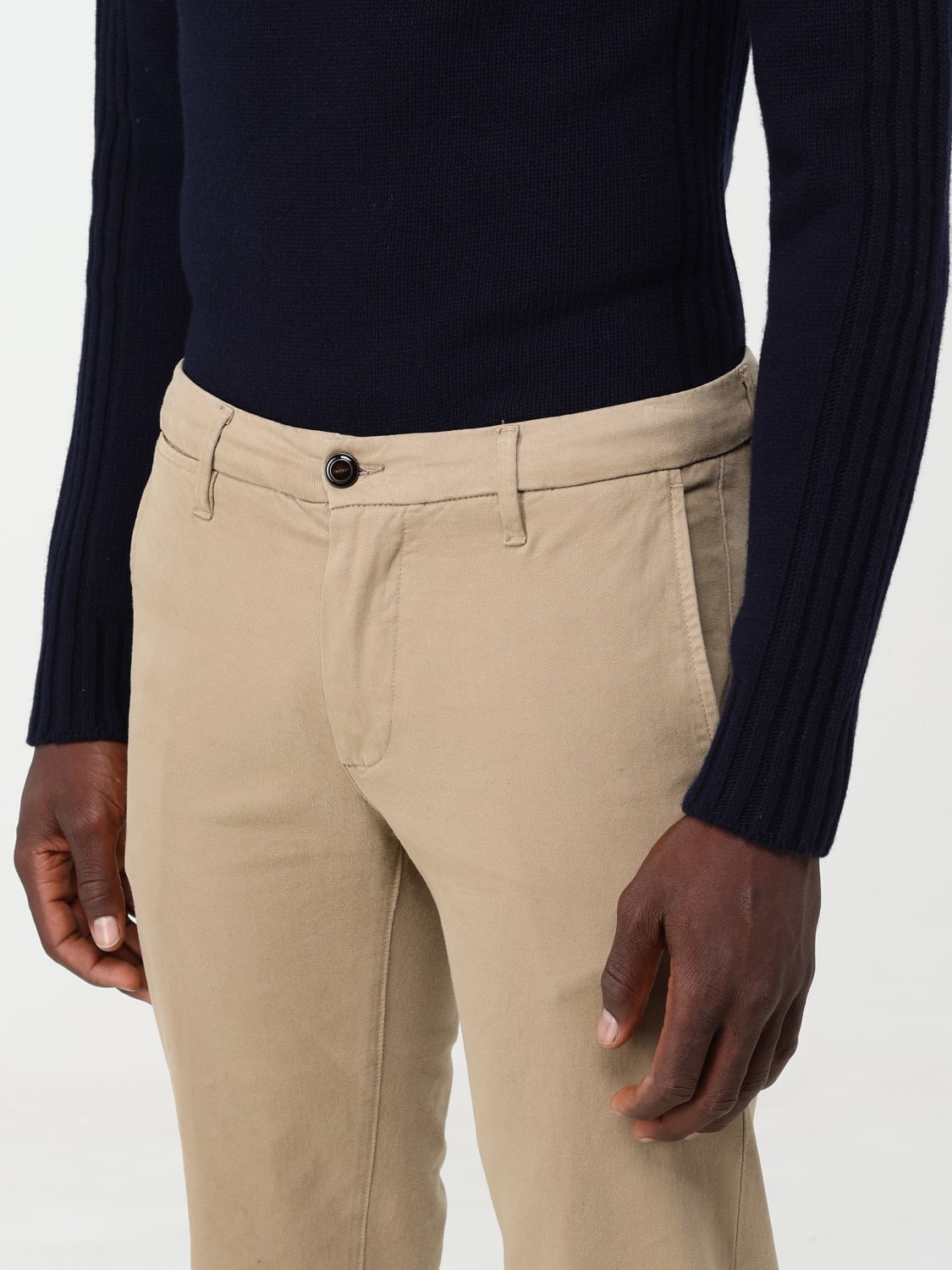 RE-HASH PANTS: Pants men Re-hash, Beige - Img 3