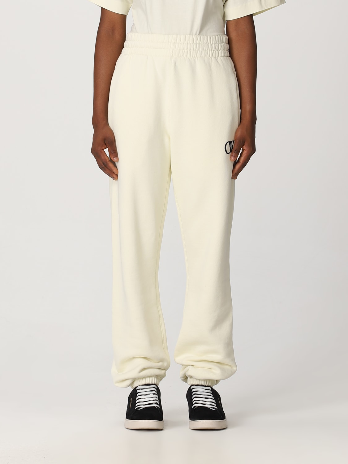 OFF-WHITE PANTALÓN: Pantalón mujer Off-white, Beige - Img 1