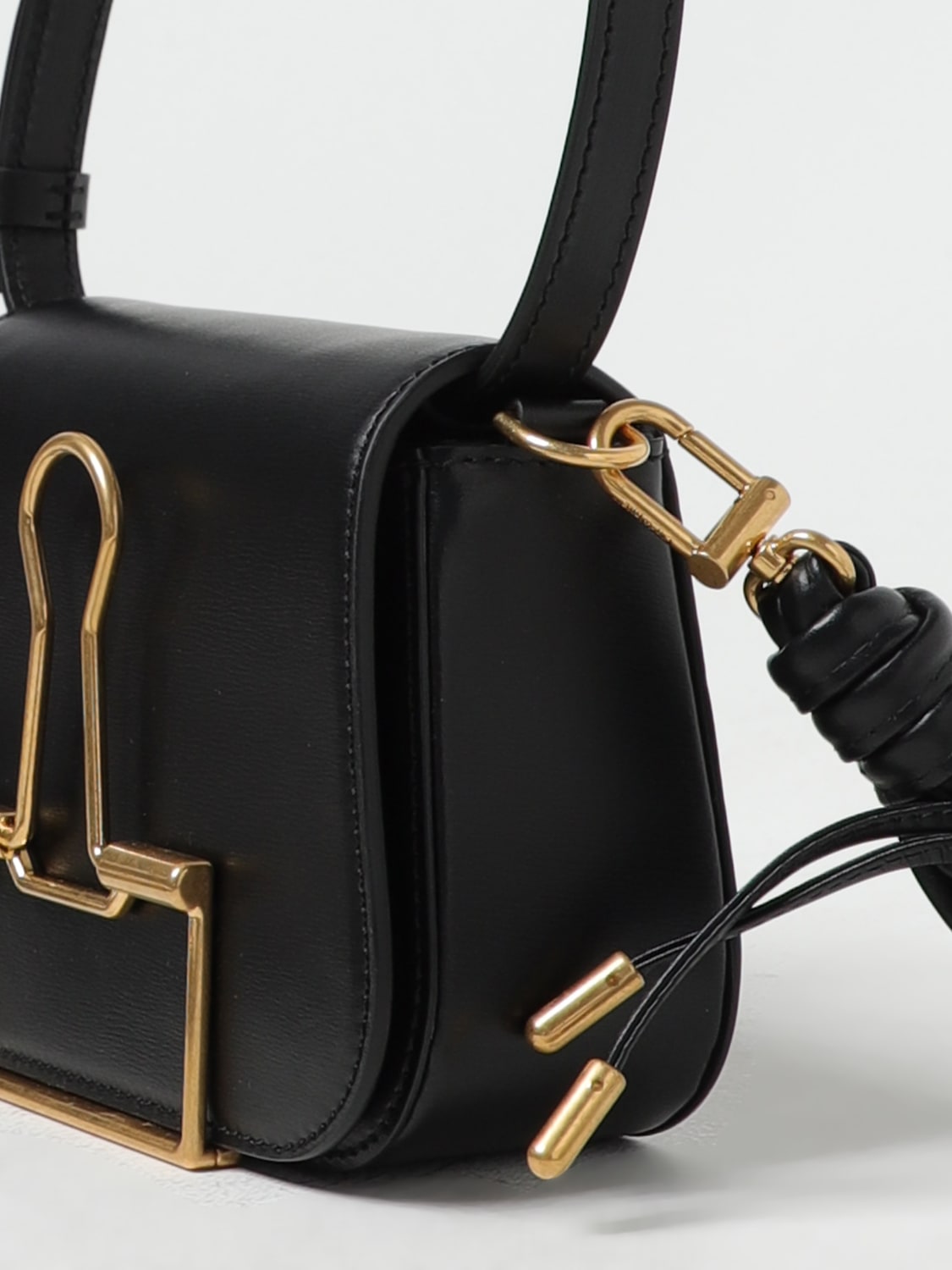 ショルダーバッグ Off-White OWNN134F23LEA001 BINDER CROSSBODY Bag Off-White Small Binder Shoulder Bag | White | FARFETCH