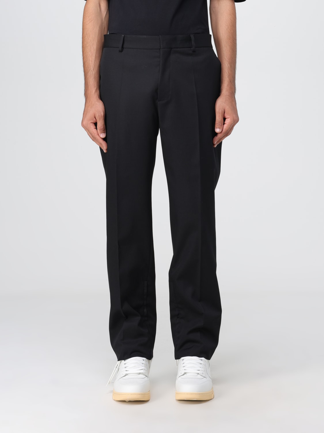 OFF-WHITE PANTALÓN: Jersey hombre Off-white, Negro - Img 1