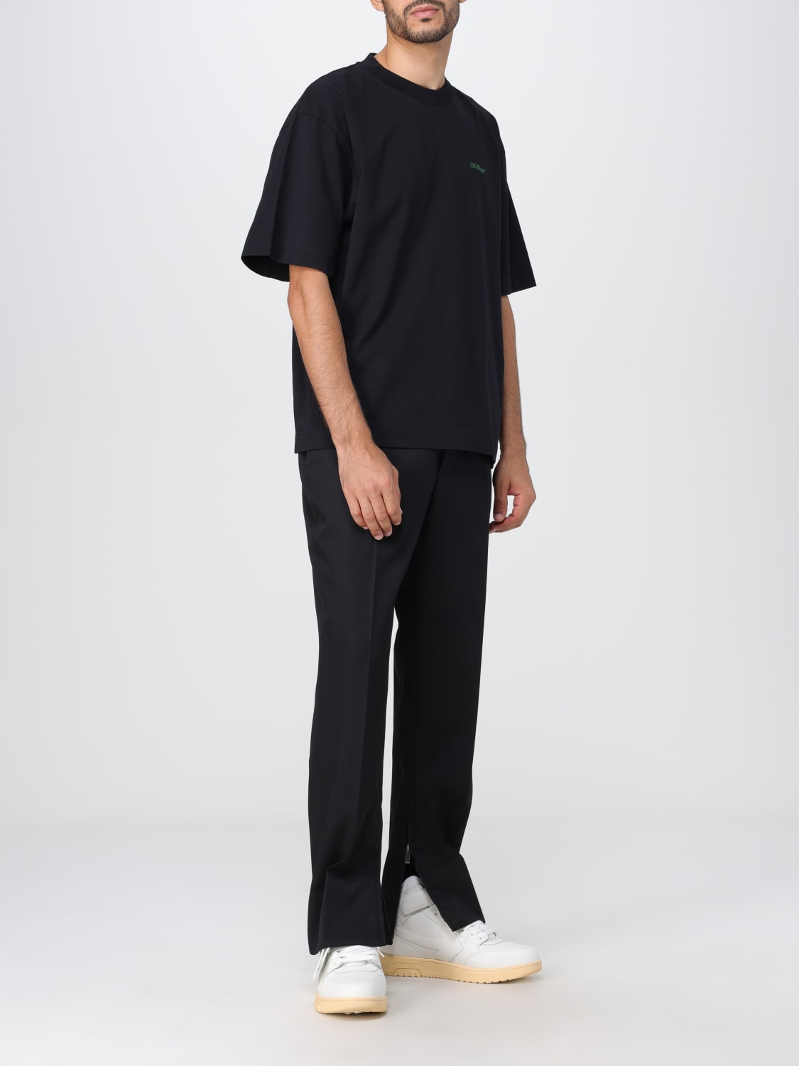 OFF-WHITE PANTALÓN: Jersey hombre Off-white, Negro - Img 2