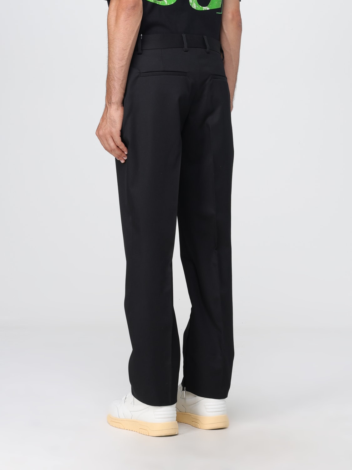 OFF-WHITE PANTALÓN: Jersey hombre Off-white, Negro - Img 3