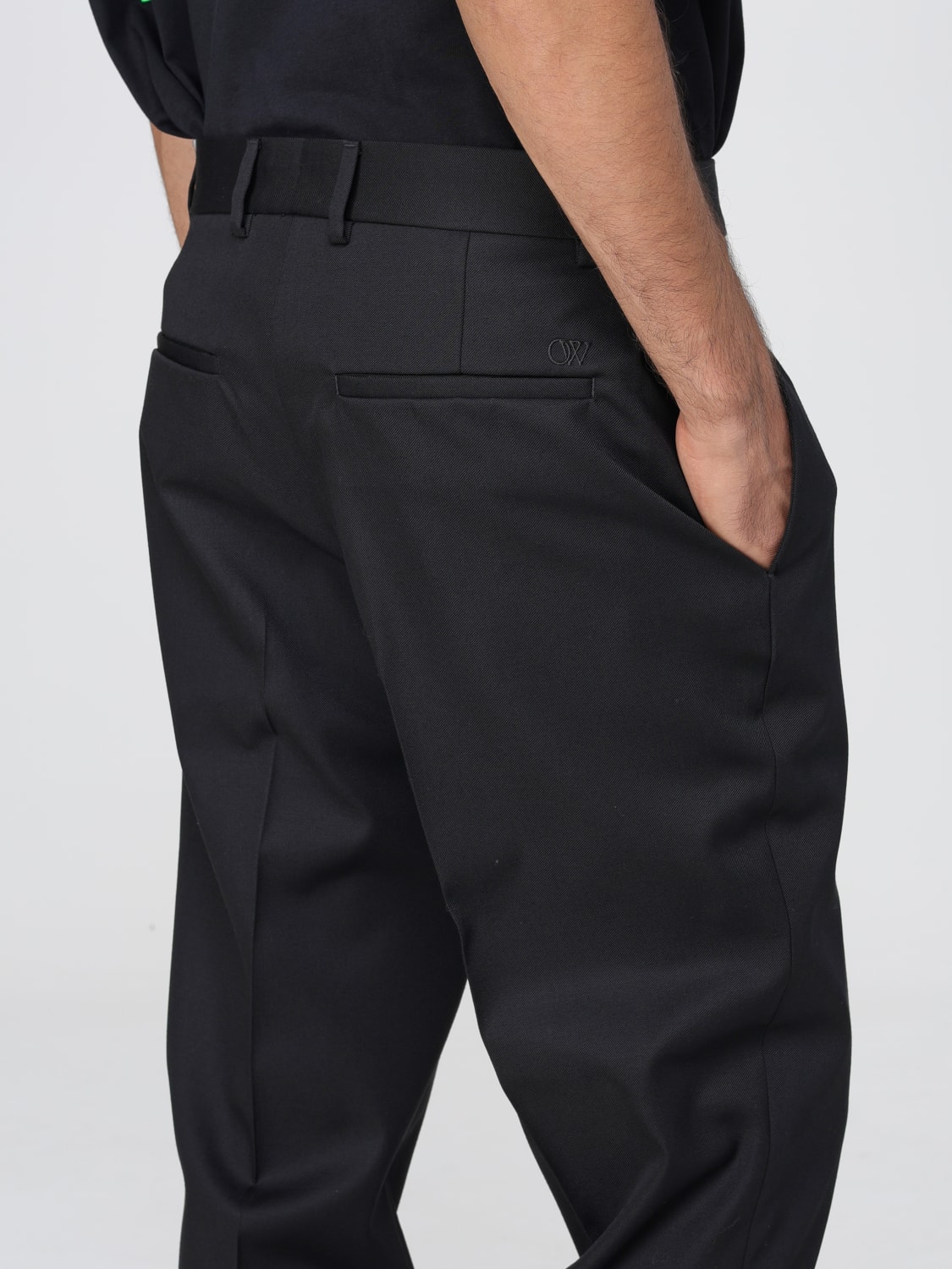 OFF-WHITE PANTALÓN: Jersey hombre Off-white, Negro - Img 5