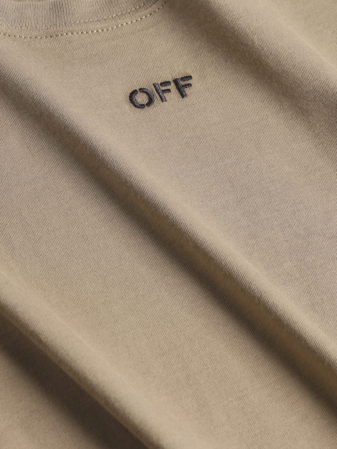 OFF-WHITE Tシャツ: Tシャツ メンズ Off-white, ベージュ - Img 6