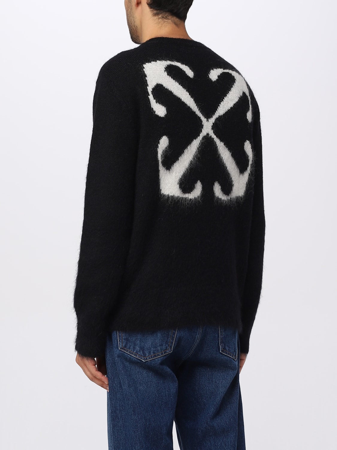 OFF-WHITE PULL: Pull homme Off-white, Noir - Img 3