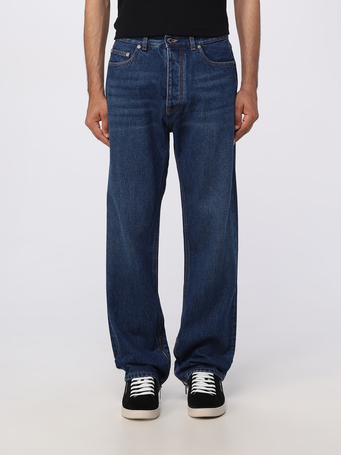 OFF-WHITE JEANS: Off-white denim jeans, Denim - Img 1