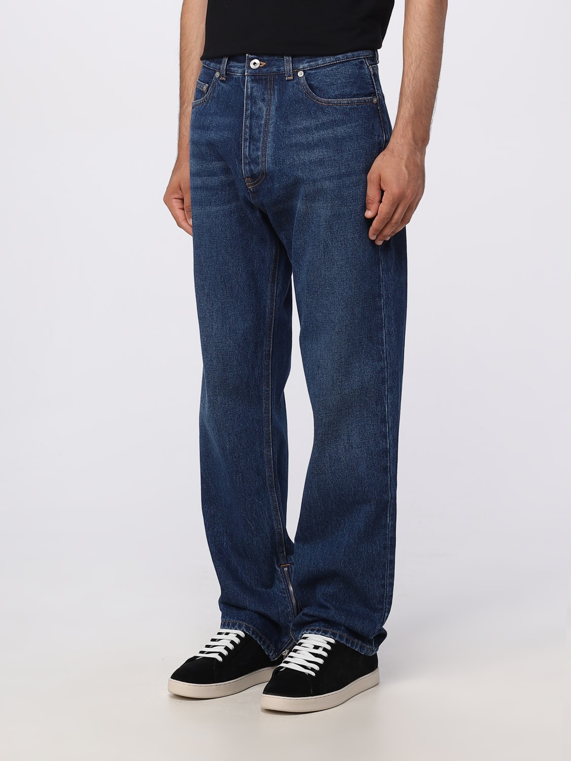 OFF-WHITE JEANS: Off-white denim jeans, Denim - Img 4