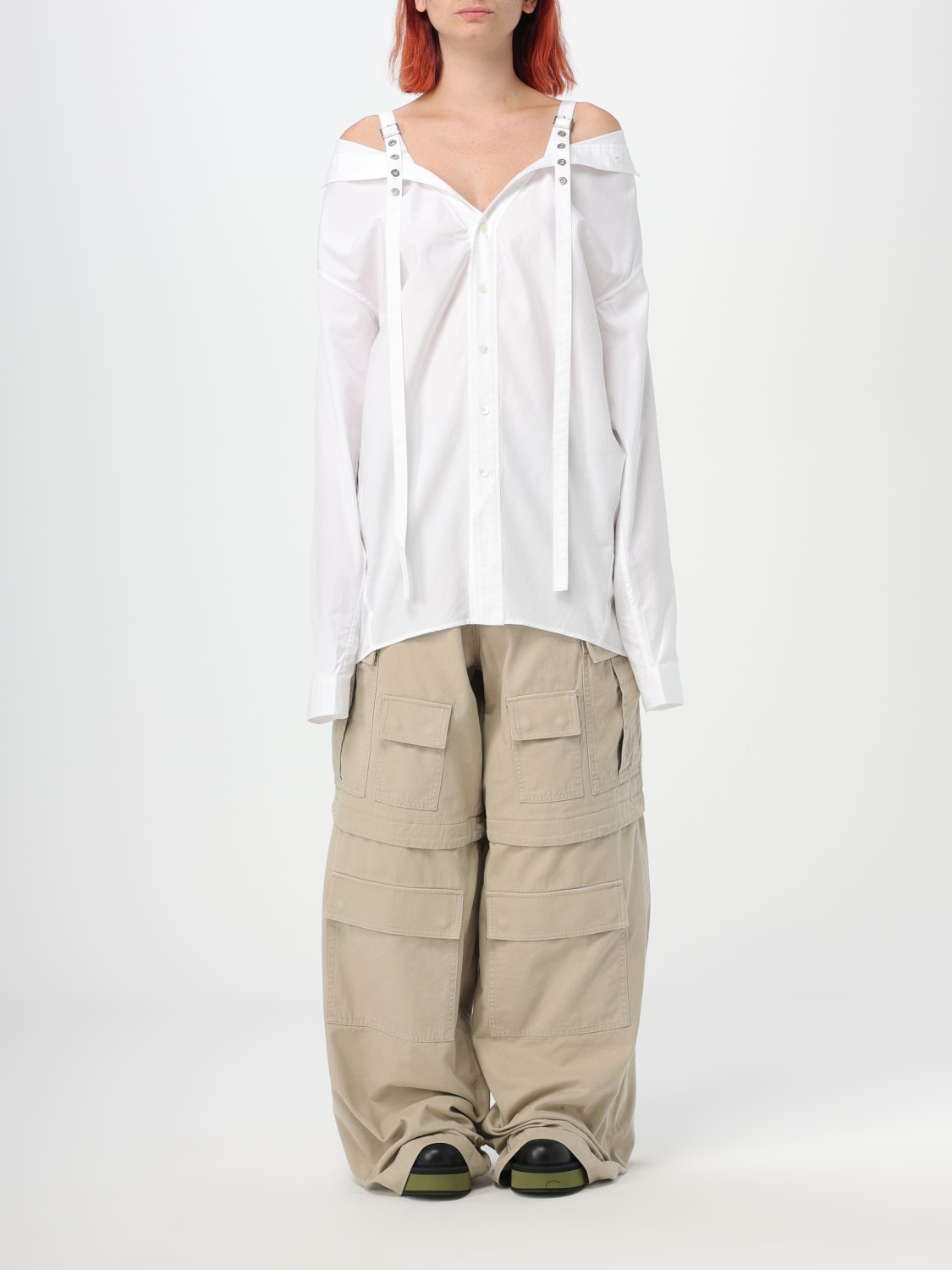 AMBUSH SHIRT: Shirt woman Ambush, White - Img 1