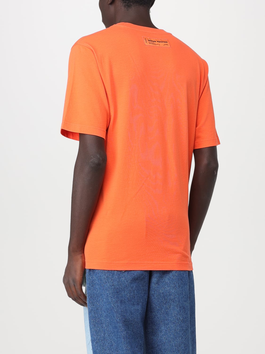 HERON PRESTON T-SHIRT: T-shirt homme Heron Preston, Orange - Img 3