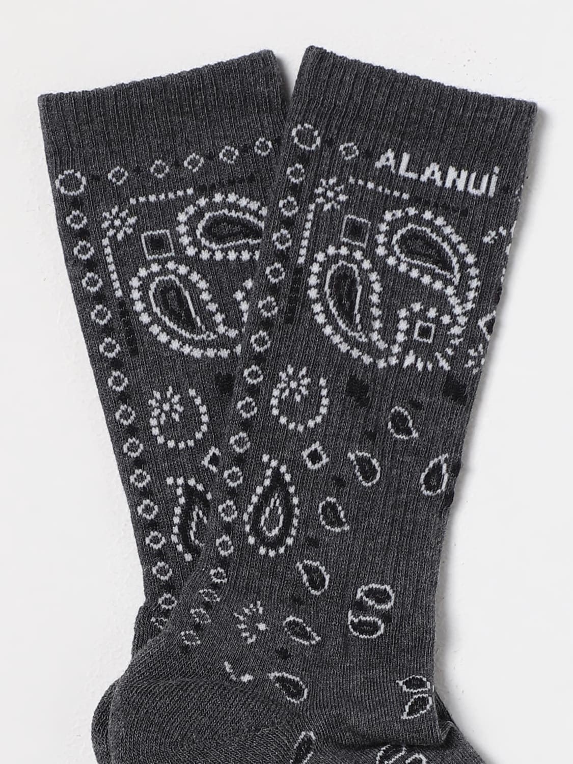 ALANUI SOCKS: Socks men Alanui, Grey - Img 2