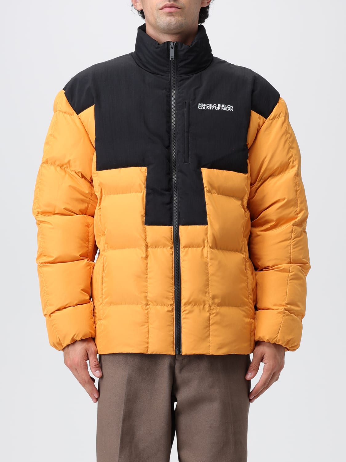 COUNTY OF MILAN JACKE: Jacke herren County Of Milan, Orange - Img 1