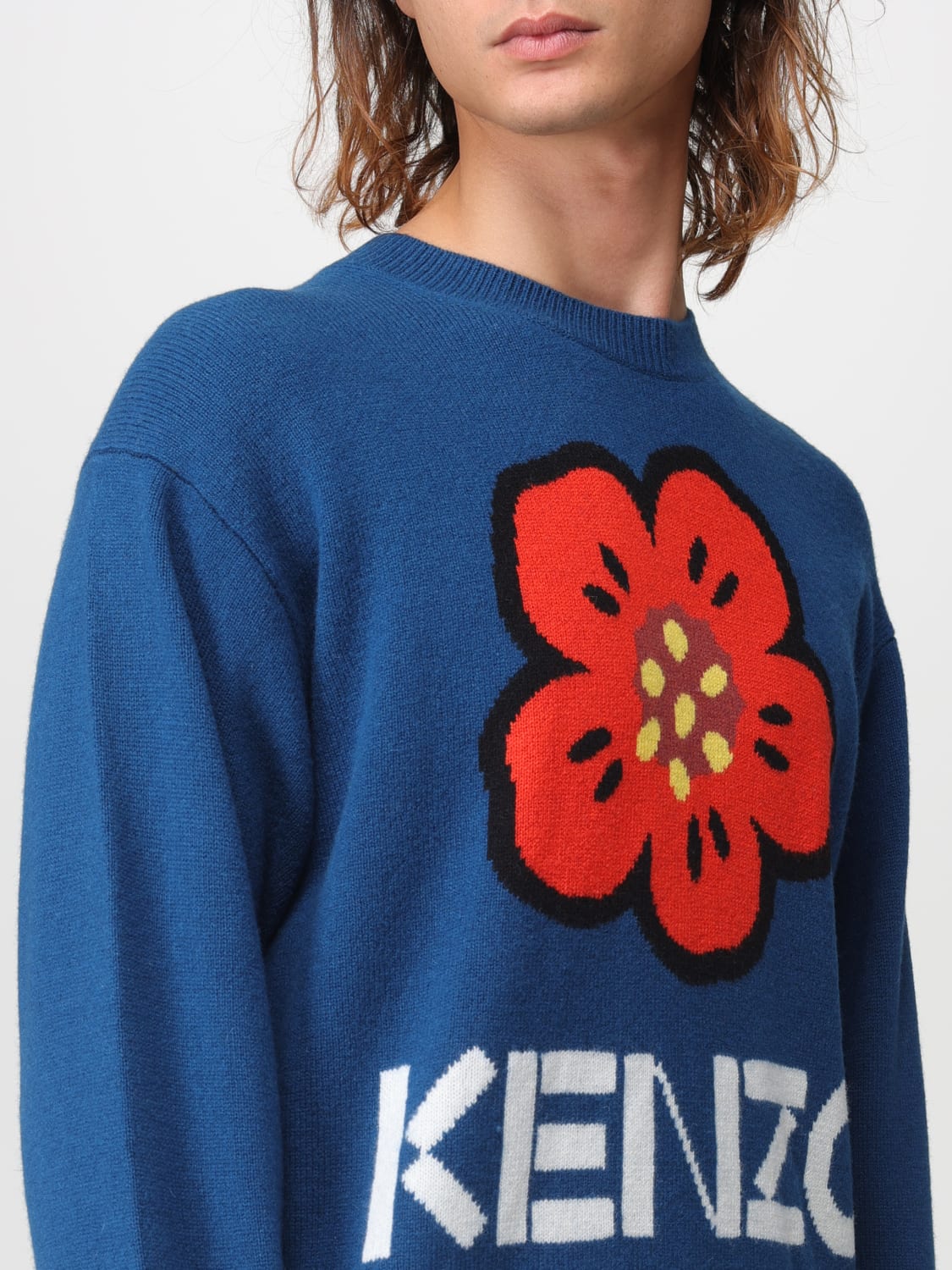 Kenzo wool sweater with Boke Flower