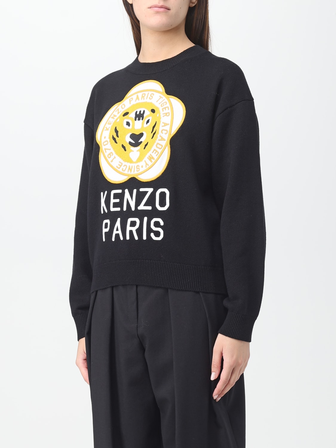 KENZO Jersey mujer Negro Jersey Kenzo FD62PU4263BB en linea en GIGLIO.COM