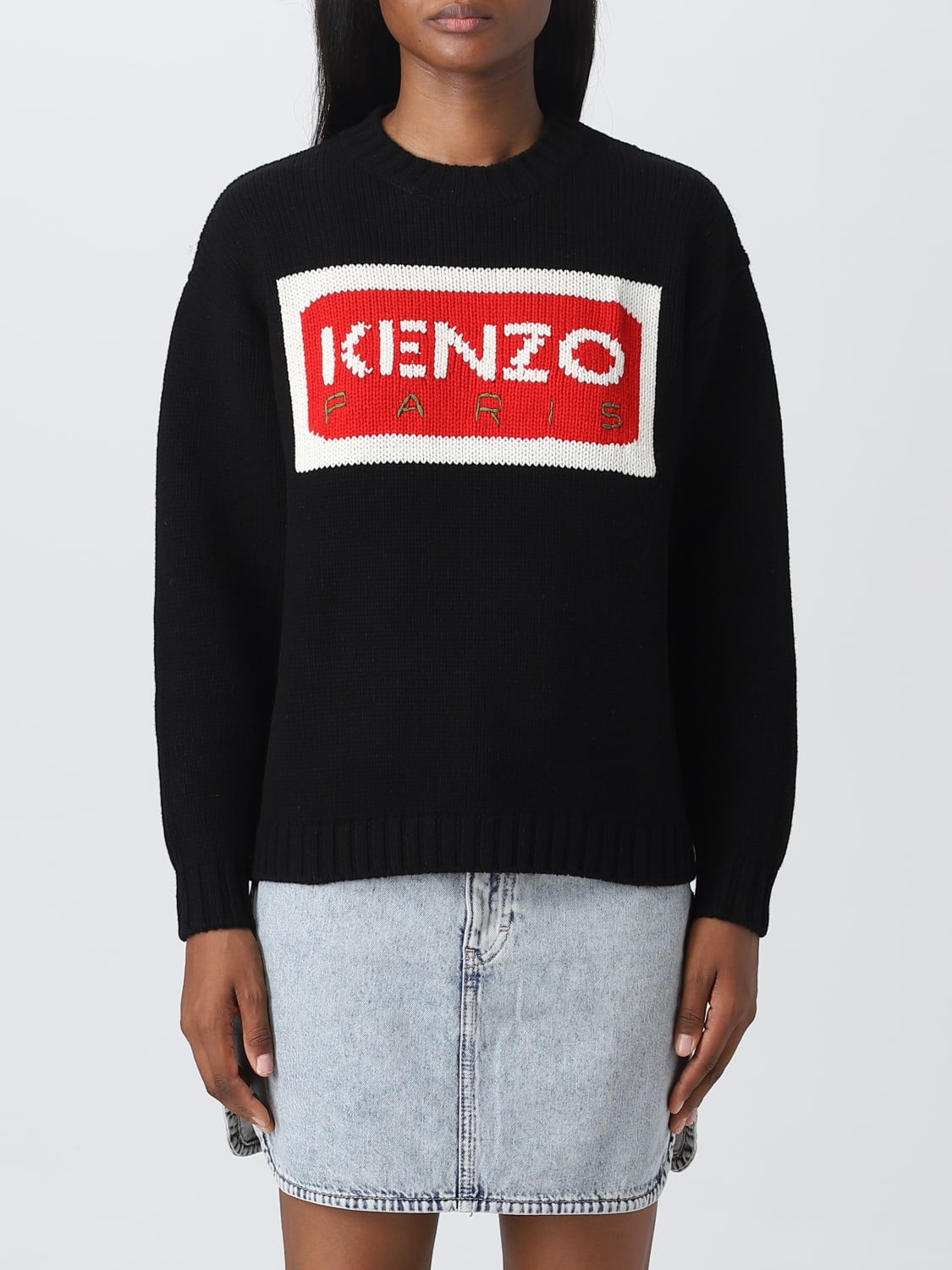 Pull kenzo femme noir sale