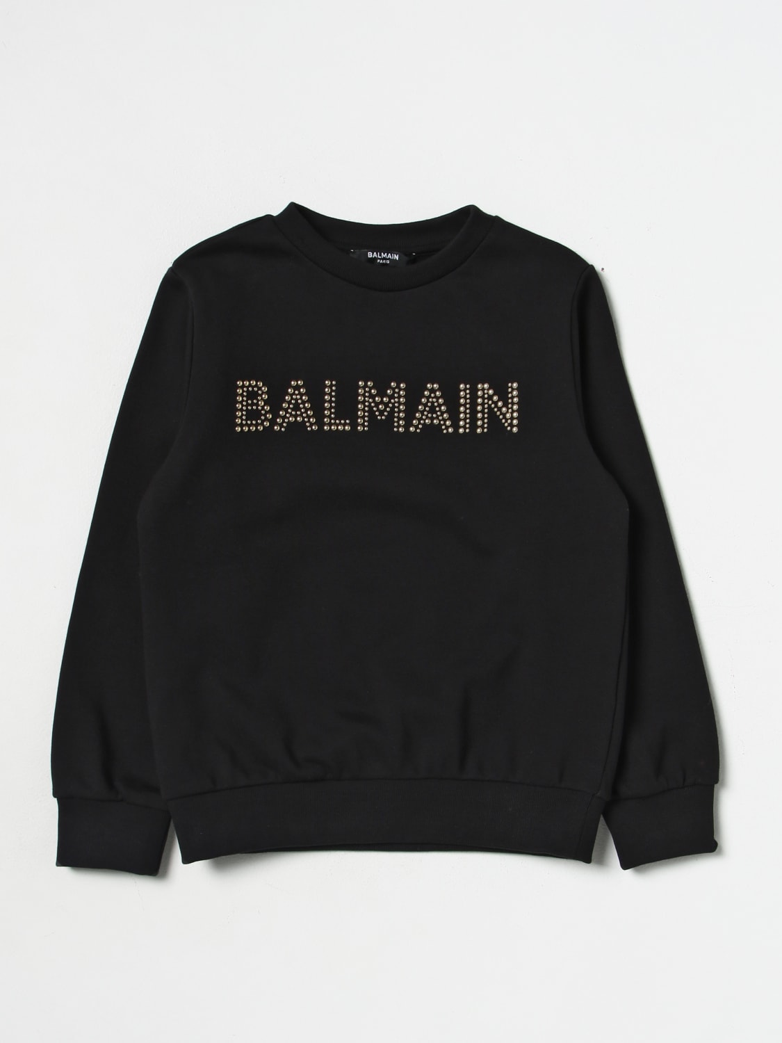 BALMAIN セーター: セーター ボーイ Balmain Kids, ブラック - Img 1