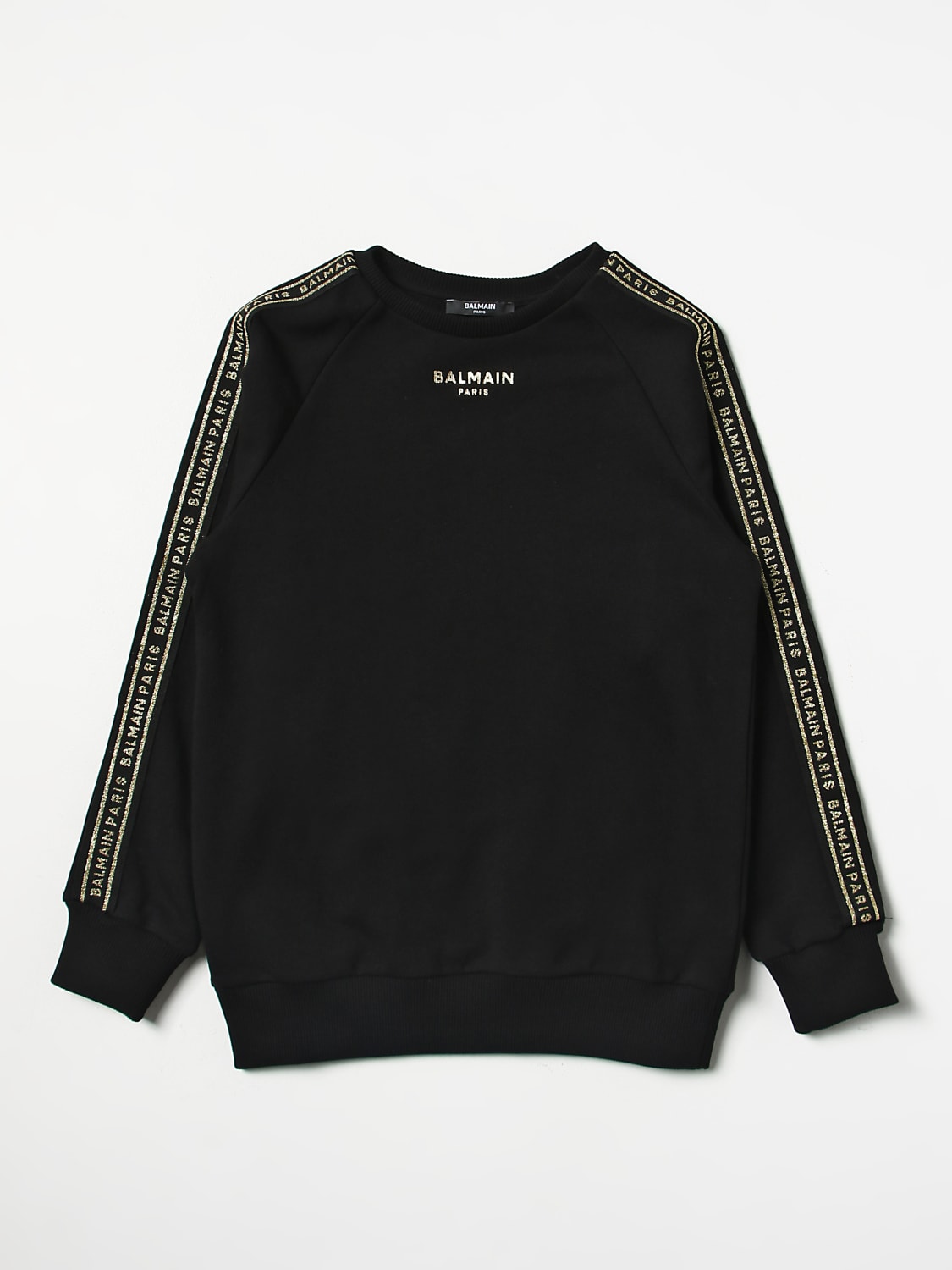 BALMAIN PULL: Pull enfant Balmain Kids, Noir - Img 1