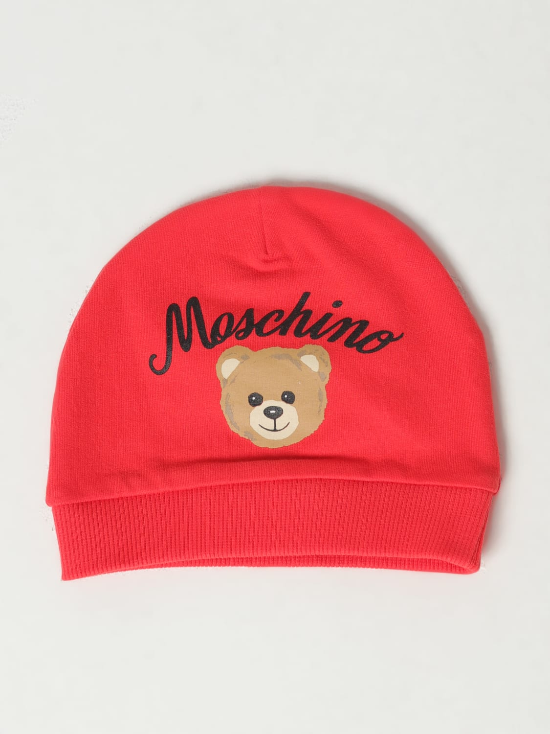 MOSCHINO GORRO: Gorro niños Moschino Baby, Rojo - Img 1