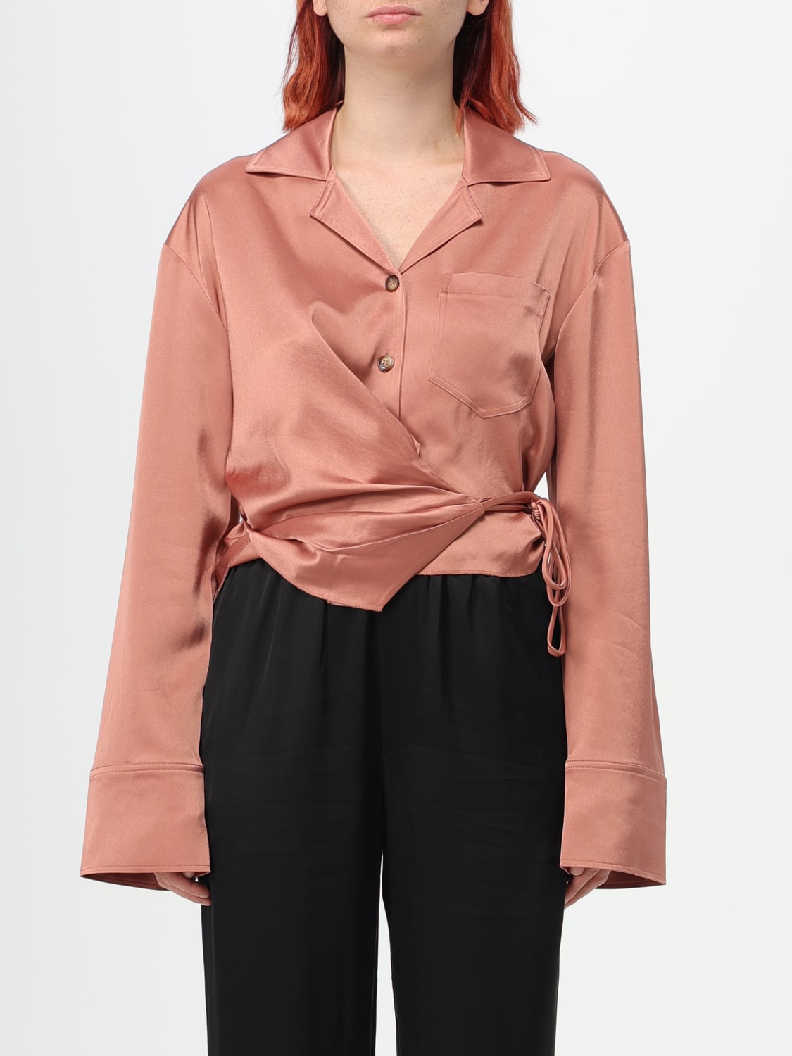 NANUSHKA SHIRT: Top woman Nanushka, Salmon - Img 1