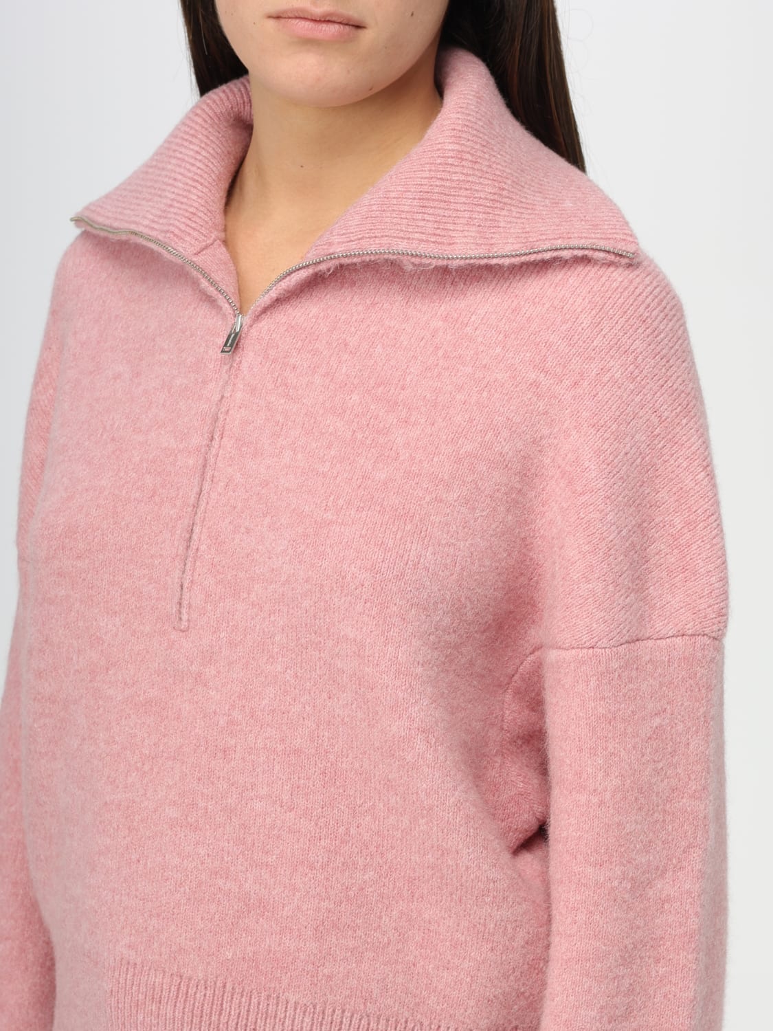 Nanushka half zip sweater sale