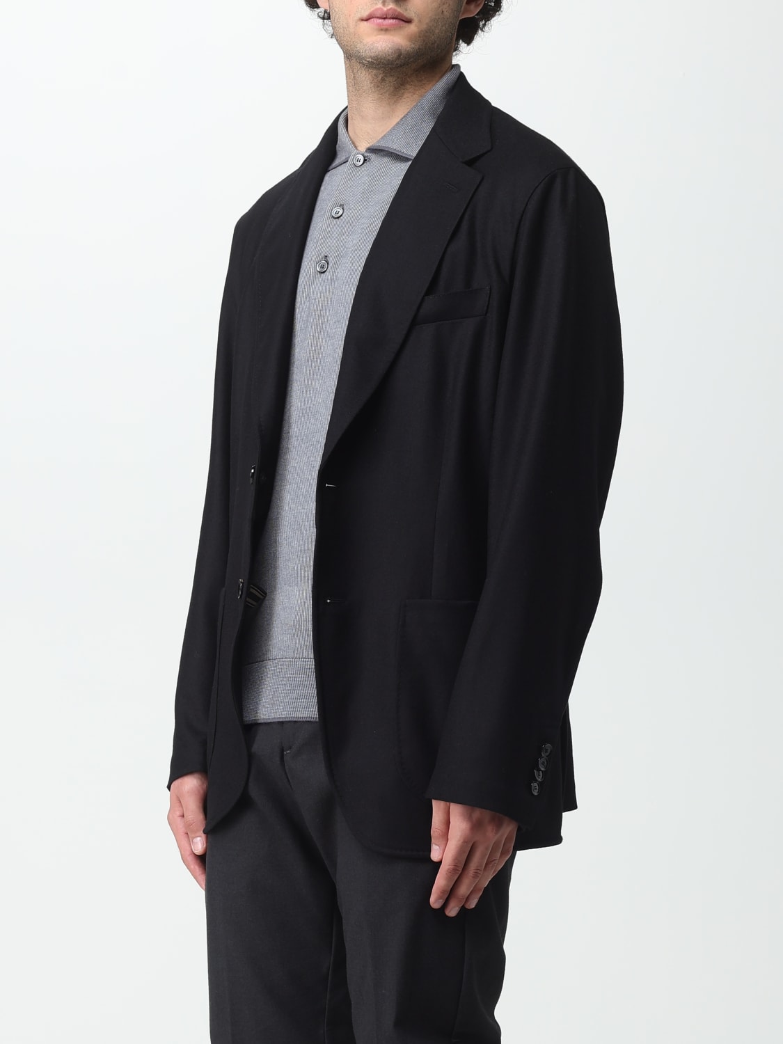 BRIONI BLAZER: Blazer homme Brioni, Noir - Img 4