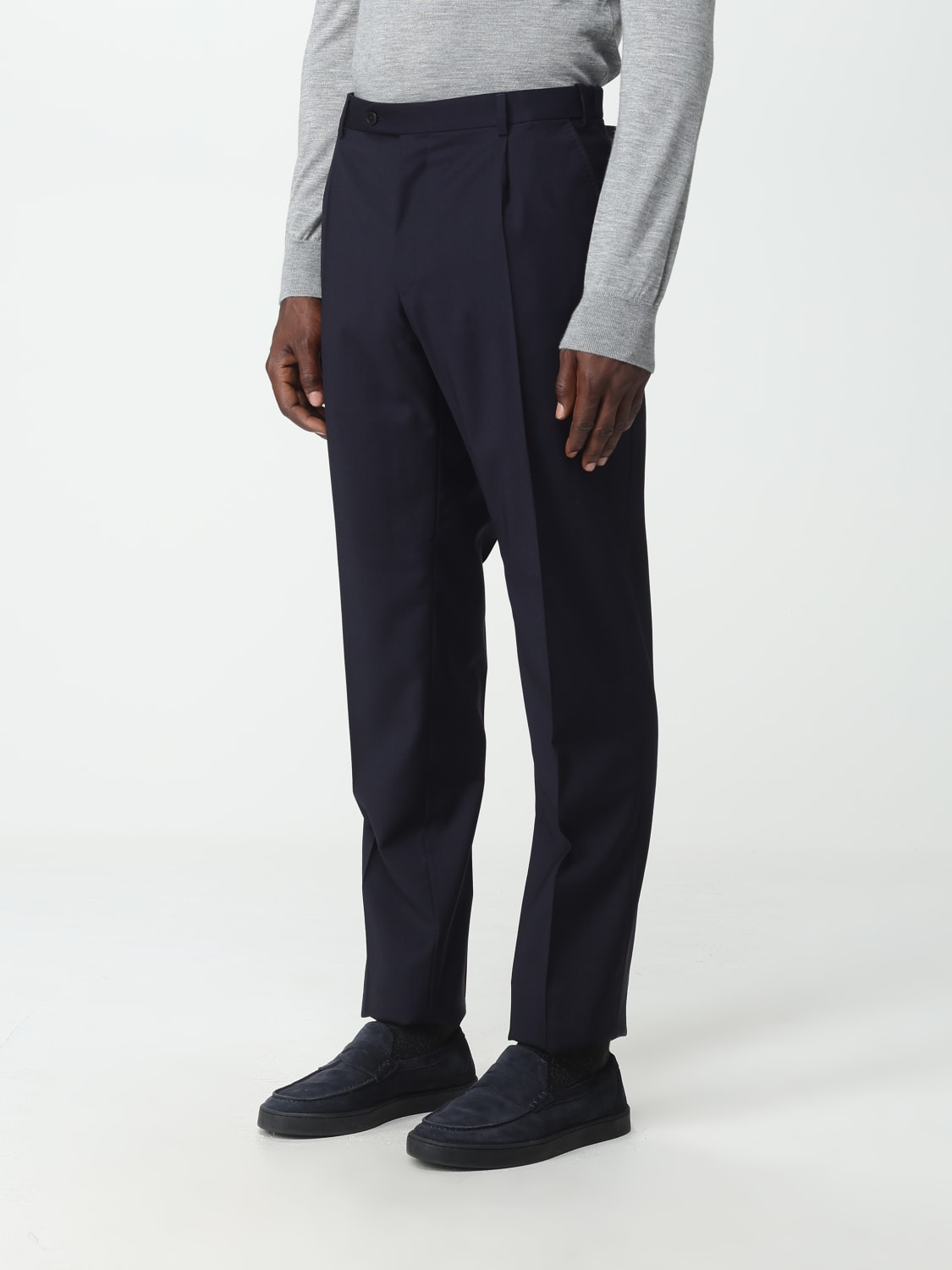 BRIONI PANTS: Pants men Brioni, Blue - Img 4