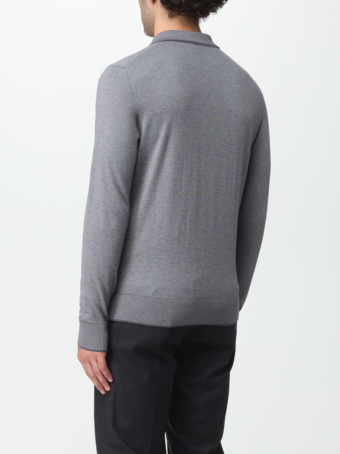 BRIONI SWEATER: Sweater men Brioni, Grey - Img 2