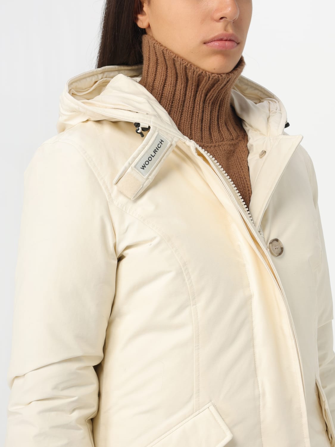 ジャケット WOOLRICH Woman Jacket White CFWWOU0538FRUT0001 MKC Woolrich Outlet: Jacket woman - White | Woolrich jacket