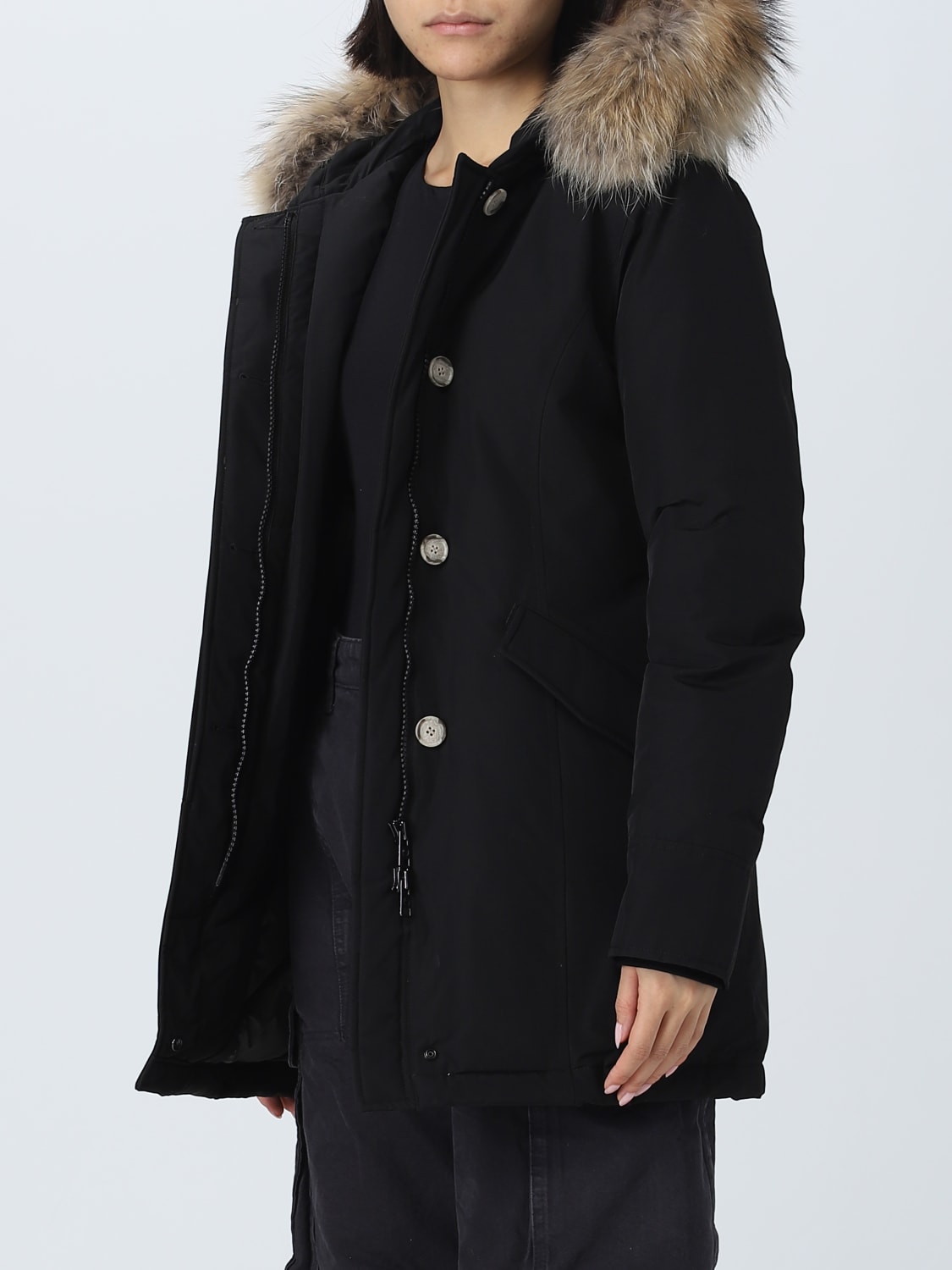WOOLRICH ABRIGO: Chaqueta mujer Woolrich, Negro - Img 3