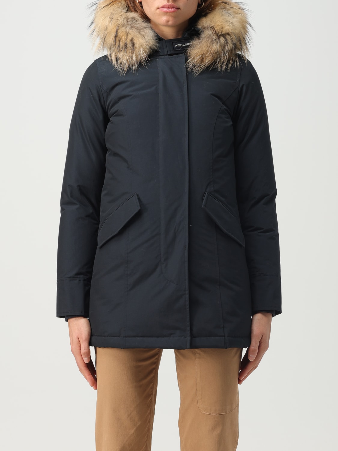 Woolrich Outlet Giacca donna Blue Giacca Woolrich CFWWOU0538FRUT0001 online su GIGLIO.COM