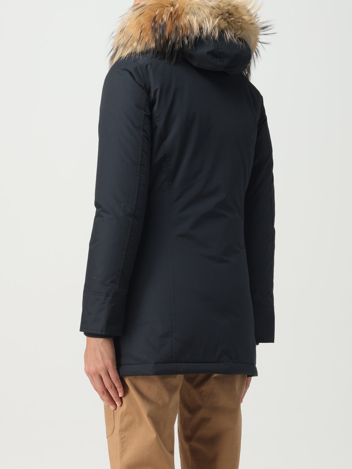 WOOLRICH ABRIGO: Chaqueta mujer Woolrich, Azul Oscuro - Img 2