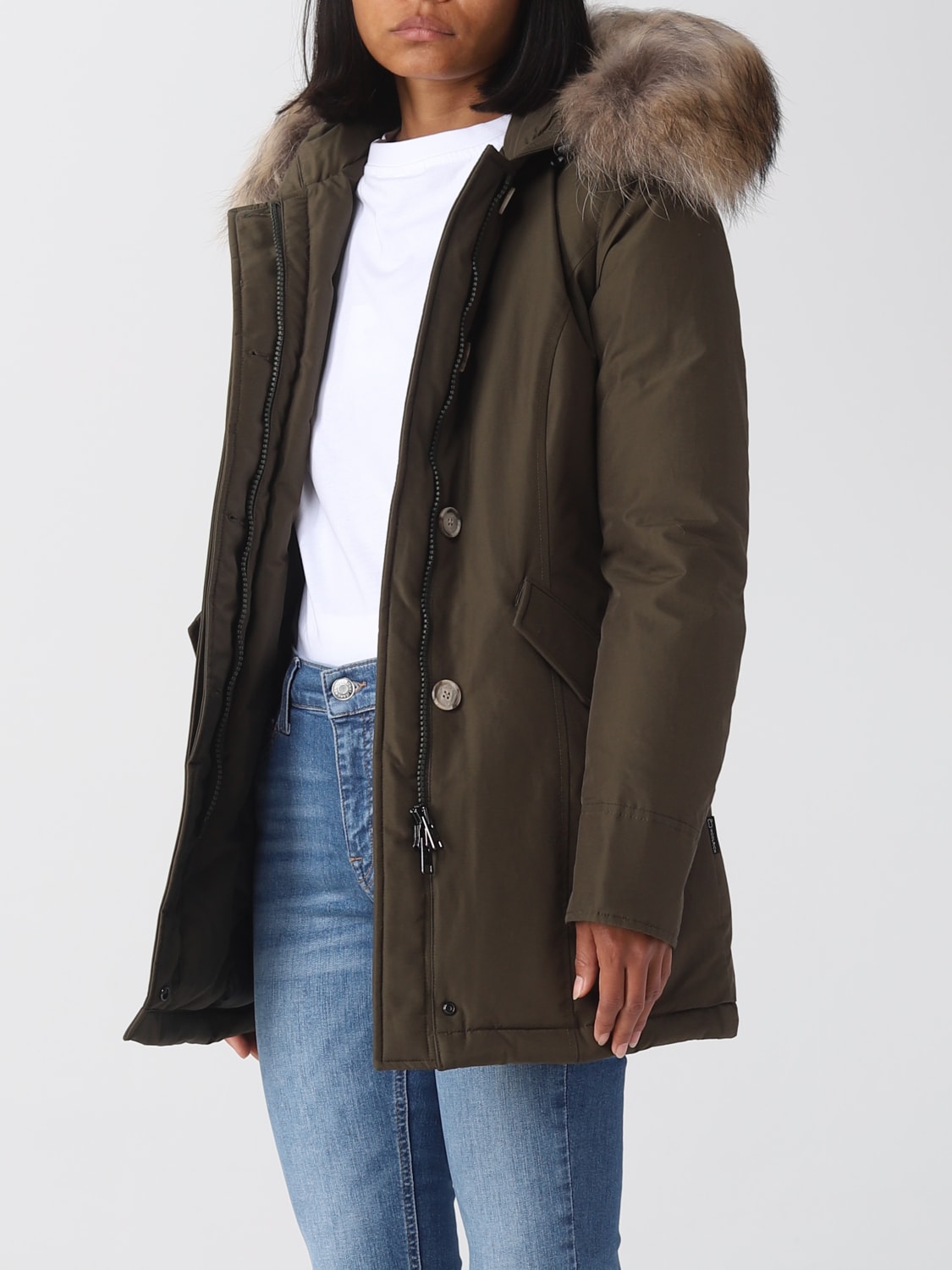 WOOLRICH ABRIGO: Chaqueta mujer Woolrich, Verde - Img 3