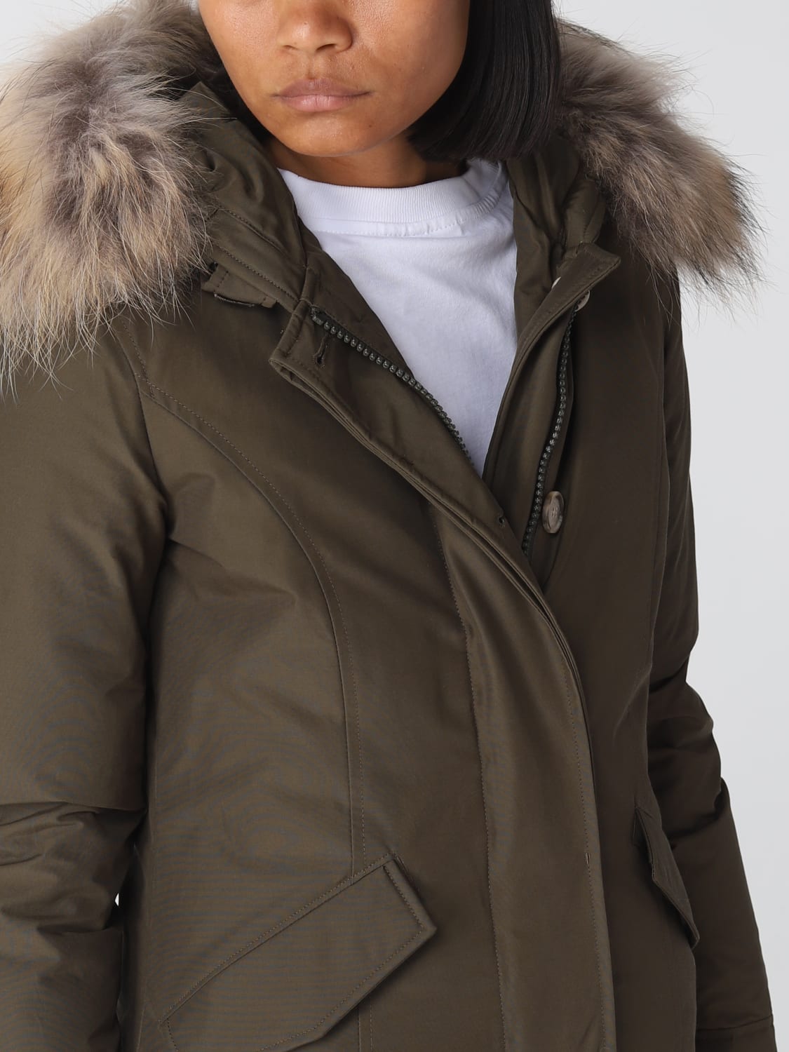 WOOLRICH ABRIGO: Chaqueta mujer Woolrich, Verde - Img 4