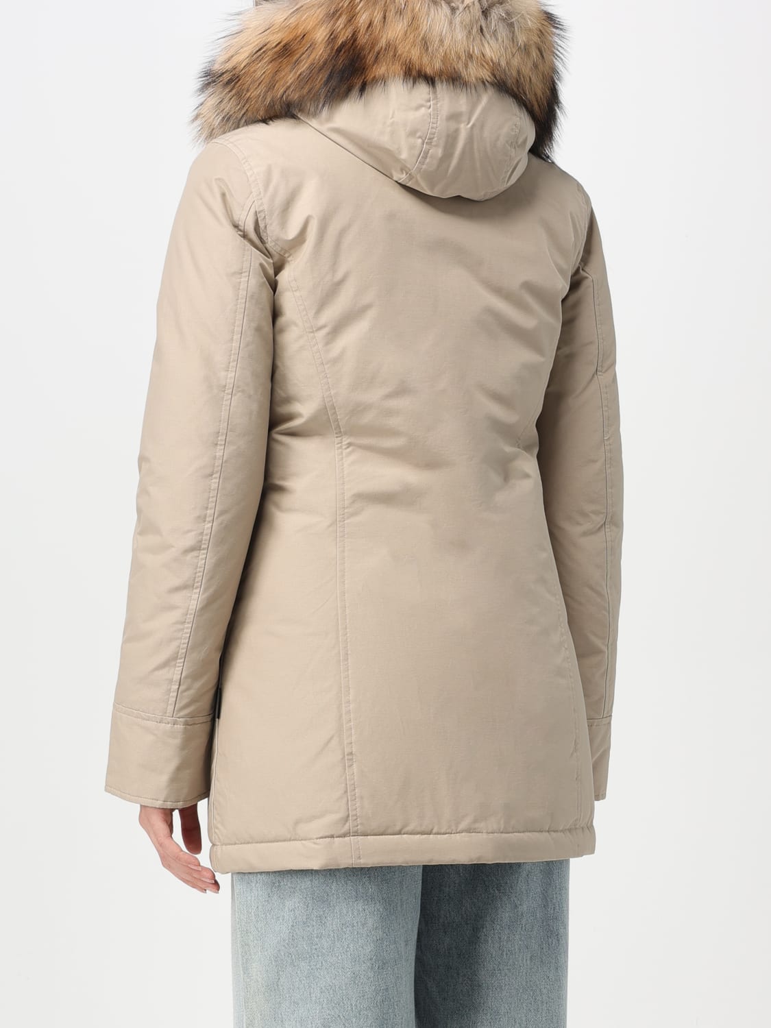 WOOLRICH COAT: Jacket woman Woolrich, Dove Grey - Img 2